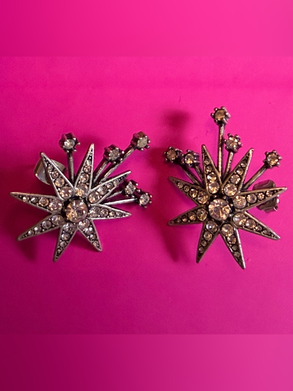 Pair of Lulu Frost Starburst Earrings